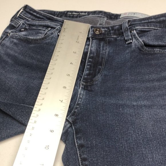 PREMIUM AG ADRIANO GOLDSCHMIED ABBEY MIDRISE ANKLE SUYSKINNY 27x28 ๐ - Picture 9 of 13